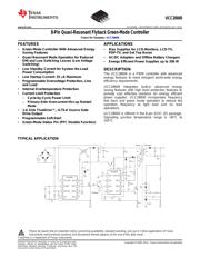 UCC28600TDRQ1 数据手册