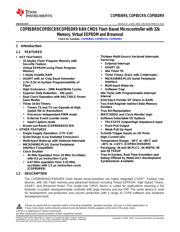 COP8SCR9HVA8/63SN datasheet.datasheet_page 1