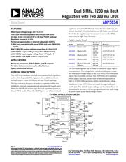 ADP5034ACPZ-R7 数据规格书 1