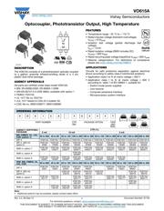 SFH615A-4 数据规格书 1
