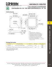 HMC699LP5E datasheet.datasheet_page 6