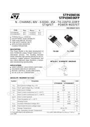 STP45NE06 datasheet.datasheet_page 1