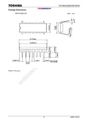 TC74HC02AF(EL) datasheet.datasheet_page 5