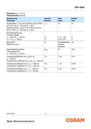 SFH4550 数据规格书 3