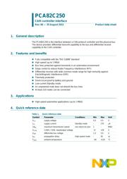 PCA82C250T/YM,118 Datenblatt PDF