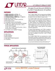 LT1227CS8 Datenblatt PDF