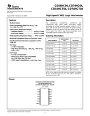 CD74HCT04PWR datasheet.datasheet_page 1