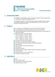 TDA8950TH datasheet.datasheet_page 1