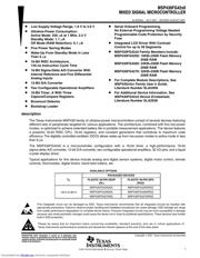 MSP430FG4250IRGZ datasheet.datasheet_page 1