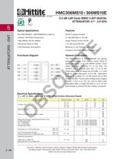 HMC306MS10E 数据规格书 3