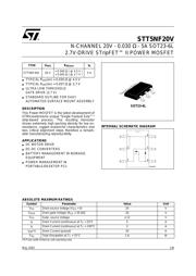 STT5NF20V datasheet.datasheet_page 1