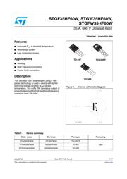 STGW35HF60W datasheet.datasheet_page 1