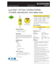 LPJ-250SP 数据规格书 1