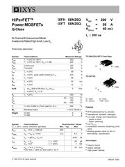 IXFH58N20Q 数据手册