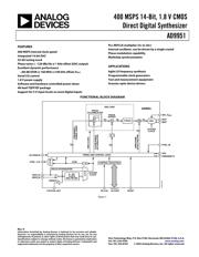 AD9951PCB datasheet.datasheet_page 1