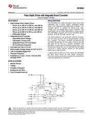 DRV8662RGPR datasheet.datasheet_page 1