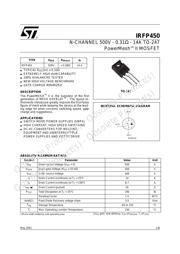 IRFP450 datasheet.datasheet_page 1