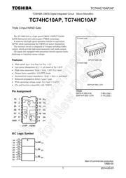 TC74HC10AP(F) datasheet.datasheet_page 1