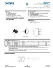 FZT751 Datenblatt PDF