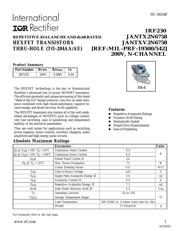 IRF230 datasheet.datasheet_page 1