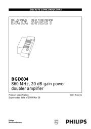 BGD804 datasheet.datasheet_page 1