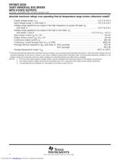 SN74AVC16334DGG datasheet.datasheet_page 4
