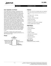 EL1881CSZ datasheet.datasheet_page 1