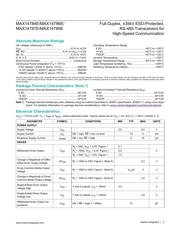 MAX14786EAUD+T 数据规格书 2