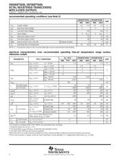 SN74ABT543APW 数据规格书 4