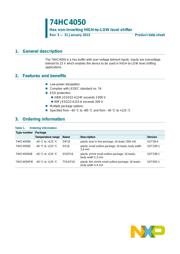 CD74HC4050PW 数据规格书 1
