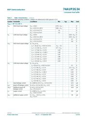 74AUP2G34GW datasheet.datasheet_page 6