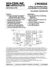 CMX602AP3 datasheet.datasheet_page 1