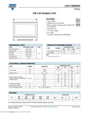 LCD-128H064I 数据规格书 1
