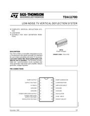 TDA1170D 数据规格书 1