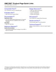 HMC3587LP3BE datasheet.datasheet_page 2