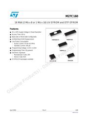 M27C160-100B1 datasheet.datasheet_page 1