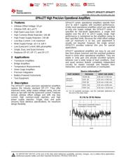 OPA2277UA Datenblatt PDF