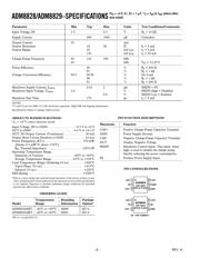 ADM8829 数据规格书 2