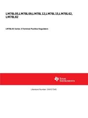 LM78L09ACZ/NOPB 数据规格书 1