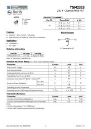 TSM3401CX RFG datasheet.datasheet_page 1