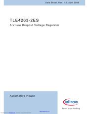 TLE42632ES 数据规格书 1