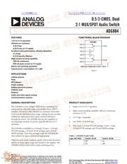 ADG884 datasheet.datasheet_page 1