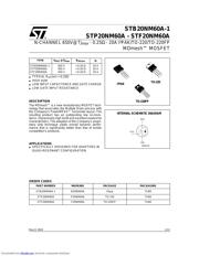 STB20NM60A datasheet.datasheet_page 1