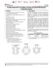 PCA9557 Datenblatt PDF