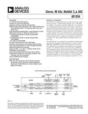 AD1854KRS 数据规格书 1