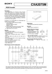 CXA2075M datasheet.datasheet_page 1