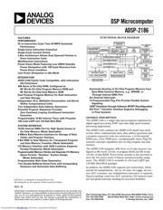 ADSP-2186KST-133 datasheet.datasheet_page 1