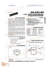 MAX734 datasheet.datasheet_page 1