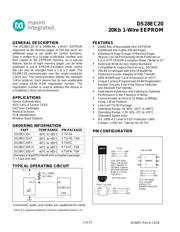 DS28EC20+T 数据规格书 1