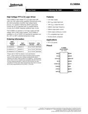 EL5000AERZ-T13 datasheet.datasheet_page 1